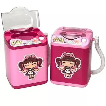 Устройство для чистки кистей для макияжа, имитация автоматической чистки, стиральная машина, мини-игрушка