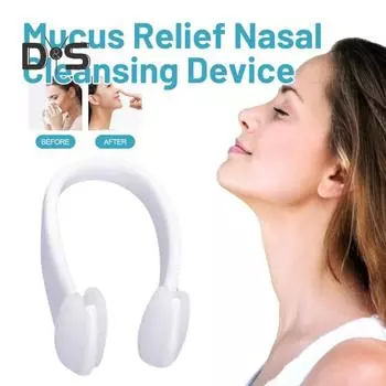 Устройство для чистки носа, средство против храпа, средство для облегчения заложенности носа, простой в использовании очиститель носа для домашних путешествий белый