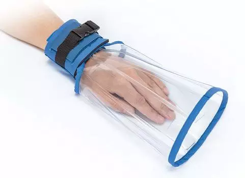Устройство для фиксации капель Alcare clear, 2 шт. Применимый диапазон Окружность запястья 20811 варежка/сумка | 14~20 см