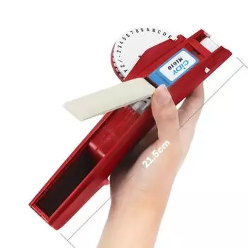 Устройство для изготовления этикеток для тиснения CIDY 1610 с 2 стержнями, 9 мм, 3D-тисненая лента, замена органайзера Dymo Xpress 1610 12965, пишущей машинки MOTEX