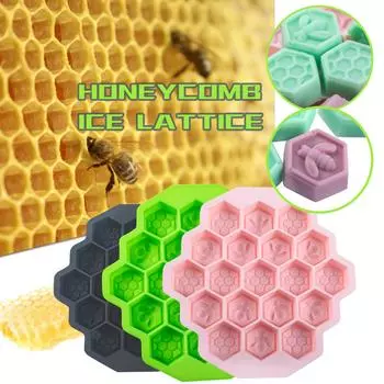 Устройство для изготовления кубиков льда в форме Faveolate Лоток для льда Контейнеры для хранения кубиков льда розовый