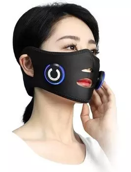 Устройство для красоты лица Sumiren V Face EMS Пояс для красоты лица Ace Belt Eye Tape Товары Маска для сауны 2 типа Режимы 10 уровней Главная Эстетический пояс для лица V Face Unisex