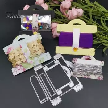 Устройство для намотки ниток, режущие штампы, сделай сам, скрапбук, тиснение, бумажные карты, трафарет для рукоделия, форма серебряный