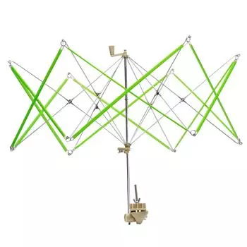 Устройство для намотки шариков пряжи Swift, устройство для намотки пряжи Swift для зонтика для вязания крючком, держатель устройства для намотки шариков с ручным управлением с настольным зажимом для вязальщицы