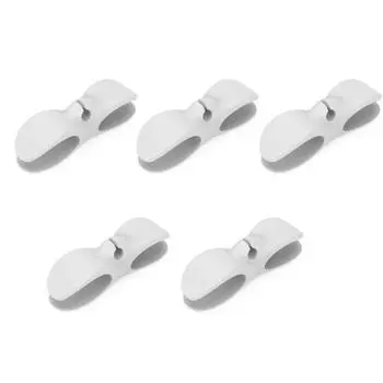 Устройство для намотки шнура для кухонных приборов Универсальный самоклеящийся органайзер для шнура для устройства Устройство прокладки кабеля Стойка для шнура Аккуратная обертка белый