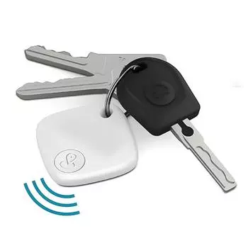 Устройство для напоминания о потере, совместимое только с iOS, Bluetooth-совместимое устройство для поиска потерянных предметов, мини-устройство для отслеживания, искатель ключей чёрный