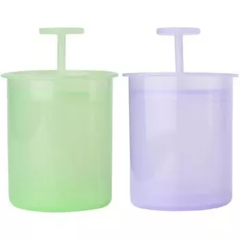 Устройство для очищения лица, пенящееся, набор для умывания лица, пенящееся, пенящееся, для умывания лица, 2, устройство, устройство, насос, шампунь, (Зеленый + Фиолетовый)