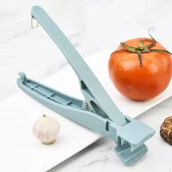 Устройство для очистки раков, легкое легкое удаление, овощечистка для креветок и лобстеров синий