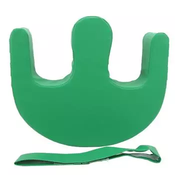 Устройство для переворачивания пациента из искусственной кожи U-образной формы для ухода за лежачими пожилыми парализованными пациентами зелёный