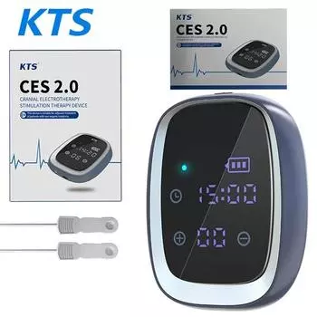 Устройство для помощи во сне KTS, стимулирующая терапия 600 мАч, тревога, депрессия, быстрый сон синий