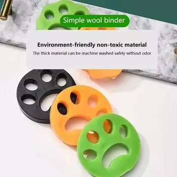 Устройство для прилипания волос Бытовая чистка одежды Прилипание шерсти домашних животных Силикон Повторная стирка в воде Машинная стирка Горячая продажа