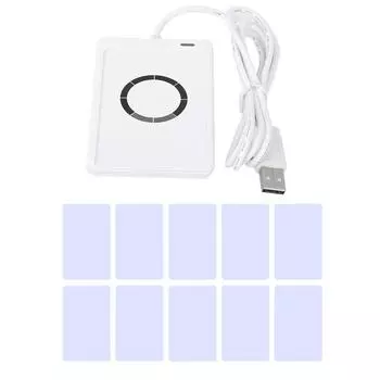 Устройство для считывания бесконтактных смарт-карт NFC, портативный инструмент для копирования смарт-карт UFUID IC ACR122UA10