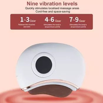 Устройство для скребка лица Устройство для подтяжки лица Гуа Ша Инструменты для лица Электрический Гуа Ша для подтяжки кожи и белый
