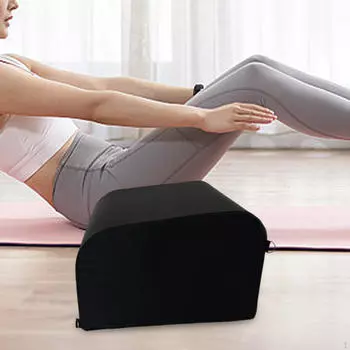 Устройство для тяги бедра, Упражнение на ягодичный мостик, Многофункциональное оборудование для спортзала, Скамья из искусственной кожи, Тренировка Black