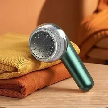 Устройство для удаления катышков с одежды, электрическая аккумуляторная бритва для ткани, устройство для удаления пуха, комки волос, портативное устройство для удаления пуха с одежды зелёный