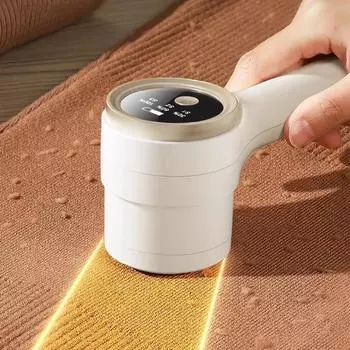 Устройство для удаления катышков с одежды, электрическое устройство для удаления катышков со светодиодным дисплеем, перезаряжаемое для одежды, портативная бритва для ткани, устройство для удаления пуха белый