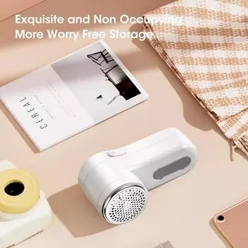 Устройство для удаления катышков с одежды, портативное устройство для удаления катышков, удаление катышков с USB-зарядкой, модернизированная бритва для одежды HairBall, триммер для удаления катышков белый