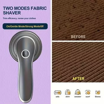 Устройство для удаления катышков с одежды, триммер для удаления катышков с одежды, свитера, ткани, бритва со светодиодной цифровой электрической бритвой для удаления катышков с одежды серый