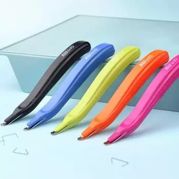 Устройство для удаления скоб, экономичное универсальное высокоэффективное портативное устройство для удаления игл с ручкой для школы зелёный