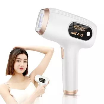 Устройство для удаления волос 2024 Устройство для удаления волос с холодным ощущением Устройство для удаления волос IPL Datsumouki Rounds для домашнего использования Легкая 9-уровневая регулировка бороды