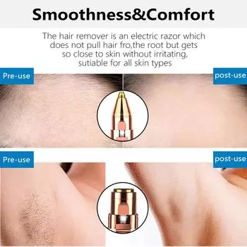 Устройство для удаления волос на лице, двухголовая бритва для лица, USB, маленькая женская бритва, безболезненное устройство для удаления волос на лице, подбородке, подмышках