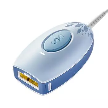 Устройство для удаления волос Smooth Skin bare pop для женщин и мужчин. Устройство для удаления волос в домашних условиях. Оптическое косметическое устройство. Компактное. Удаление нежелательных волос. Мощное. 1 синий