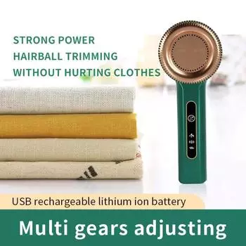 Устройство для удаления ворса для одежды, USB Электрический перезаряжаемый триммер для волос, устройство для удаления пушистой одежды, свитер, катушки для бритвы белый