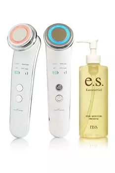 Устройство для восстановления красоты лица Ion Pull с 10 функциями и 4 ионтофорезами EMS LED, функцией микротокового нагрева пор, рта, глаз, лифтинга лица белый