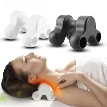 Устройство для вытяжения шеи, бионический точечный массаж, разминание и растяжение шейного отдела позвоночника, многофункциональное медицинское оборудование, шейная кость белый