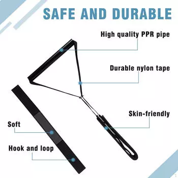 Устройство для вытяжения шеи и шейного ремня с носилками для подбородочного ремня для офиса и дома