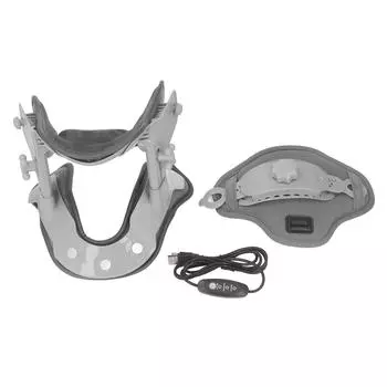 Устройство для вытяжения шейного отдела позвоночника, регулируемое бытовое электрическое устройство для растяжки шеи с горячим компрессом