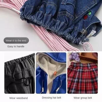 Устройство для заправки эластичного ремня, специальный пояс, устройство для заправки веревки для шляп, поводок для резинки, принадлежности для бытовых швейных инструментов