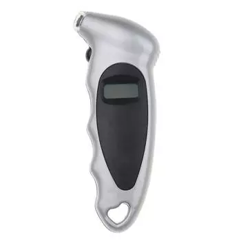 Устройство измерения давления в шинах с цифровой индикацией серебряный