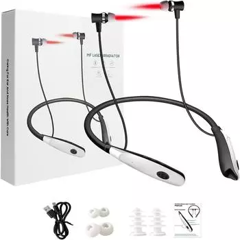 Устройство красного света для носа и ушей. Портативное ушное устройство с красным светом 650 нм. Комплект устройств 2 в 1 с One Size