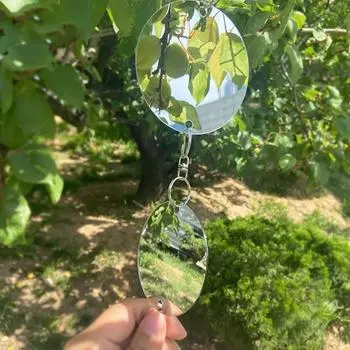 Устройство отпугивания птиц Высокоотражающий двусторонний отражатель птиц Эффективен Простота установки Широко используемый уличный отражатель для отпугивания птиц серебряный