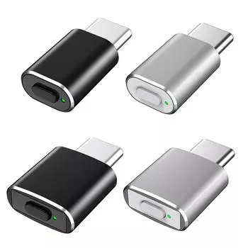 Устройство перемещения мыши Jiggler USB C Кнопка включения/выключения Автоматическая невидимая мышь или ноутбук не дает компьютеру спать Имитирует движение мыши T15 чёрный