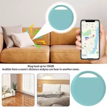 Устройство против потери Bluetooth для отслеживания домашних животных Умный локатор против потери One Size синий
