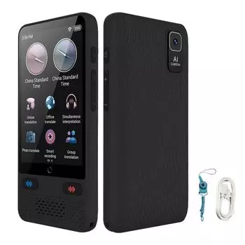 Устройство языкового переводчика Устройство перевода в реальном времени Мгновенный автономный языковой переводчик Портативный двусторонний языковой переводчик