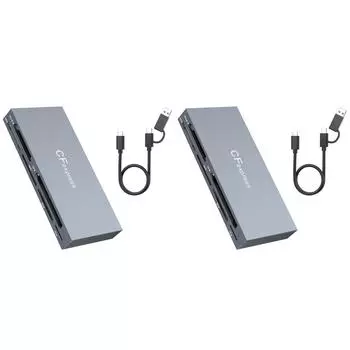 Устройство считывания карт CFexpress 6 в 1 типа B/CF/XD/MS/SD/TF со скоростью 10 Гбит/с «все в одном»