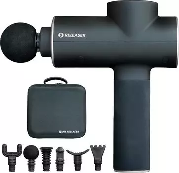 Устройство uFit RELEASER Массажный пистолет Мощный 10-миллиметровый Амплитуда Тихий Профессиональный спортсмен Джун Мизутани Одри Касуга Любимый японский отечественный производитель