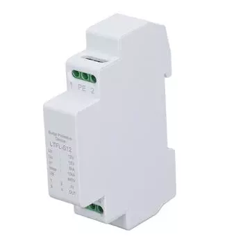 Устройство защиты от перенапряжения IP20 12 В 5-10 кА RS485 Сигнал управления Модуль разрядника от перенапряжения