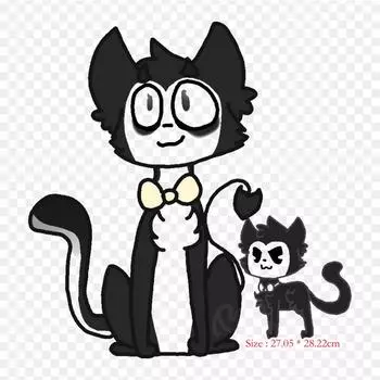 Усы котенка из мультфильма, термопереносная печать, виниловые нашивки, наклейки для одежды, аппликации «сделай сам», моющиеся нашивки