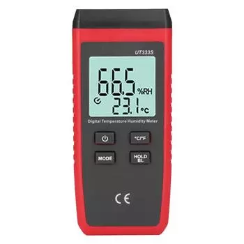 UT333S Цифровой измеритель температуры и влажности ЖК-термометр Гигрометр Гигротермограф красный