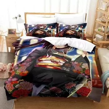 Utaha Kasumigaoka Bedding Set Cartoon Anime three-piece set Adult Kid Bedroom Duvet cover Sets 3D Kawaii Girls Sexy Home textile 70x133cm 2pcs