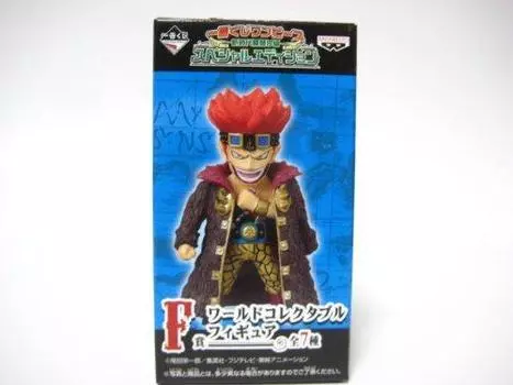 Utas Captain Kid Ichiban Kuji F Prize One Piece World Коллекционная фигурка Все 7 типов Banpresto Неиспользованный предмет не для продажи