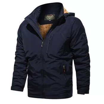 Утепленная флисовая куртка мужская повседневная куртка куртка для альпинизма на открытом воздухе M хаки