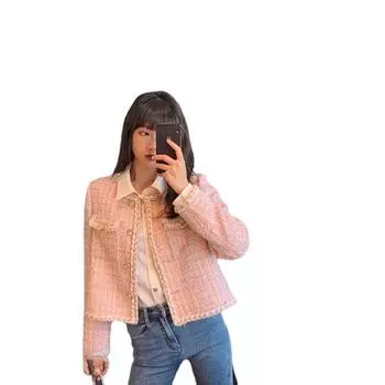 Утепленная куртка 2024 года. Новая модная и универсальная одежда зарубежных знаменитостей на весну S