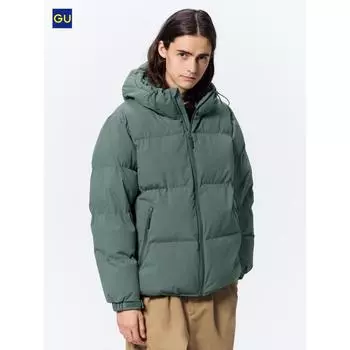 Утепленная куртка Uniqlo Gu 30 NATURAL/MEN S