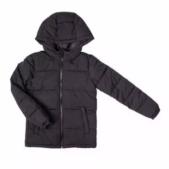 Утепленная стеганая куртка с капюшоном и боковыми карманами Kids JACK & JONES 16 ans хаки