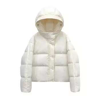 Утепленная теплая одежда с капюшоном, модная, новая, простая, иностранный стиль, универсальная, свободная, хлопковая, утепленная куртка S recommends 75-47.5 kg